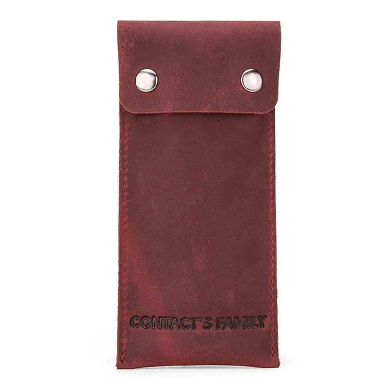 Genuine Leather Watch Box Bracelet Storage Bag