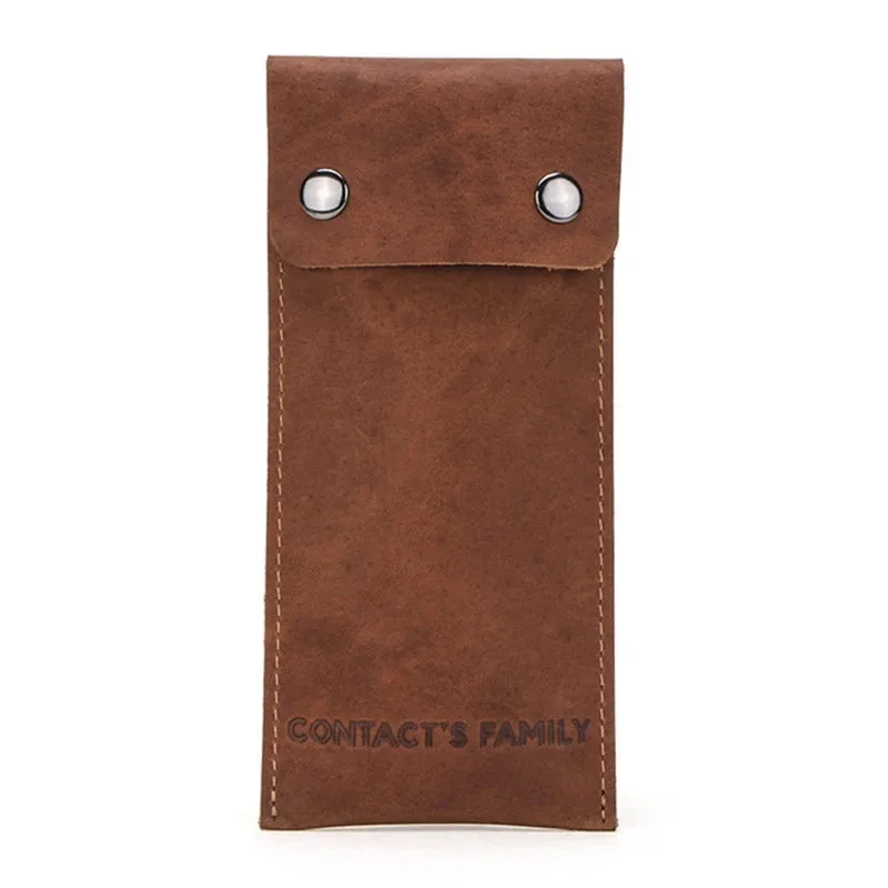Genuine Leather Watch Box Bracelet Storage Bag