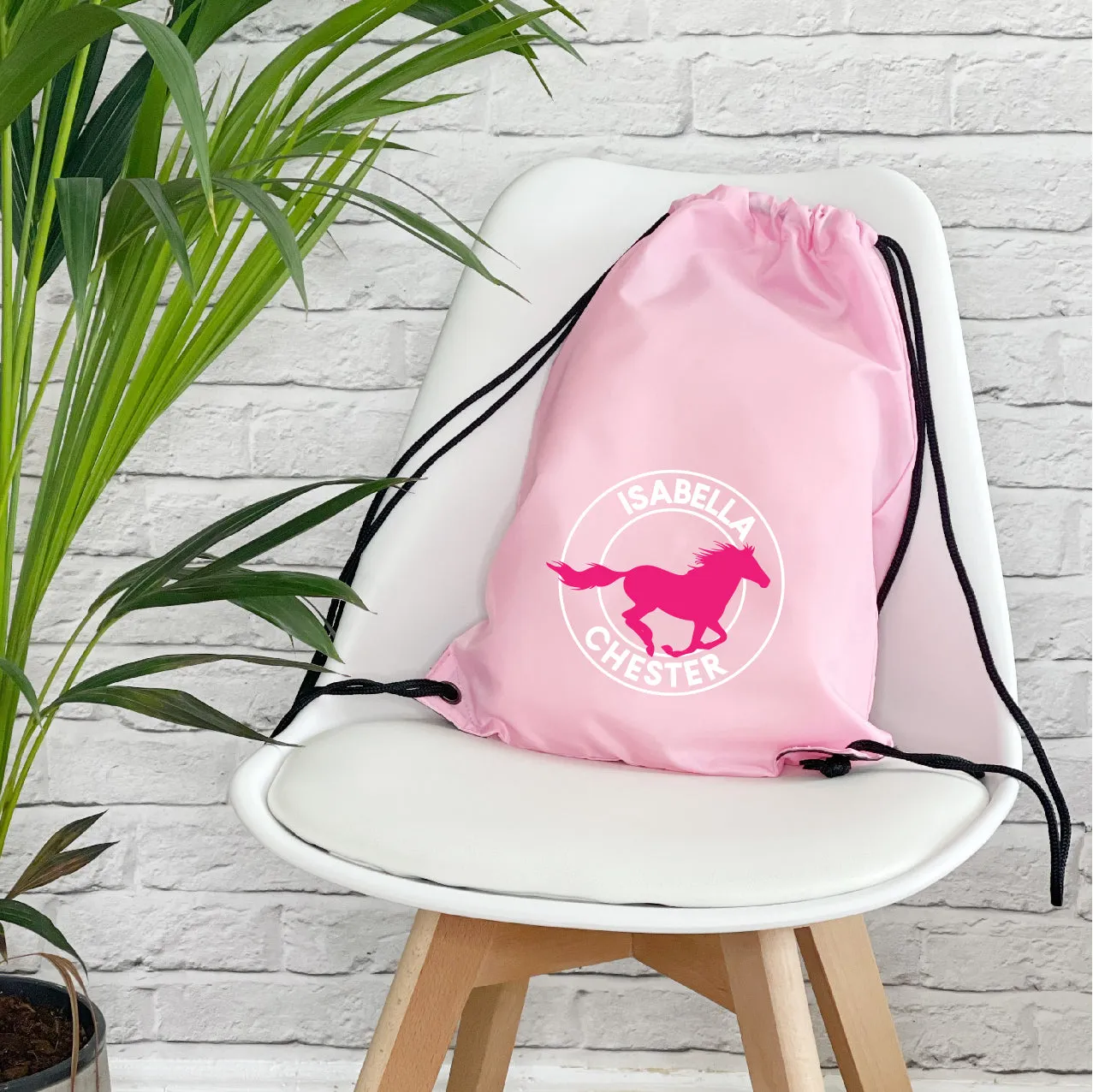 Girls Horse Riding Hat Bag/Gym Bag