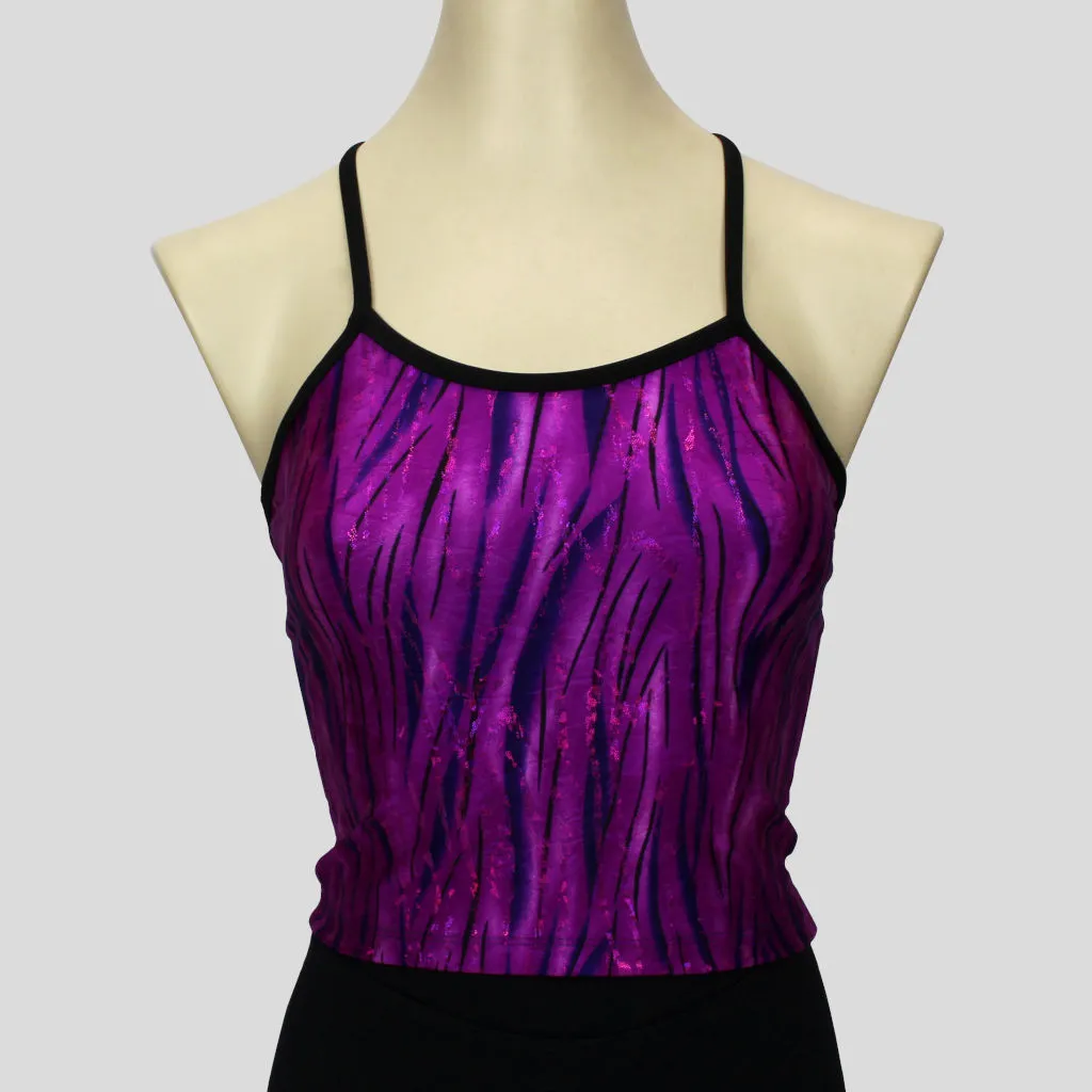 Glitter Grass Top