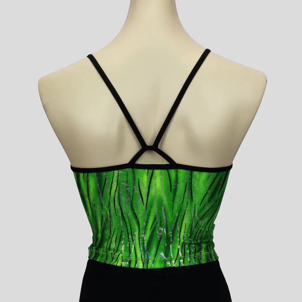 Glitter Grass Top