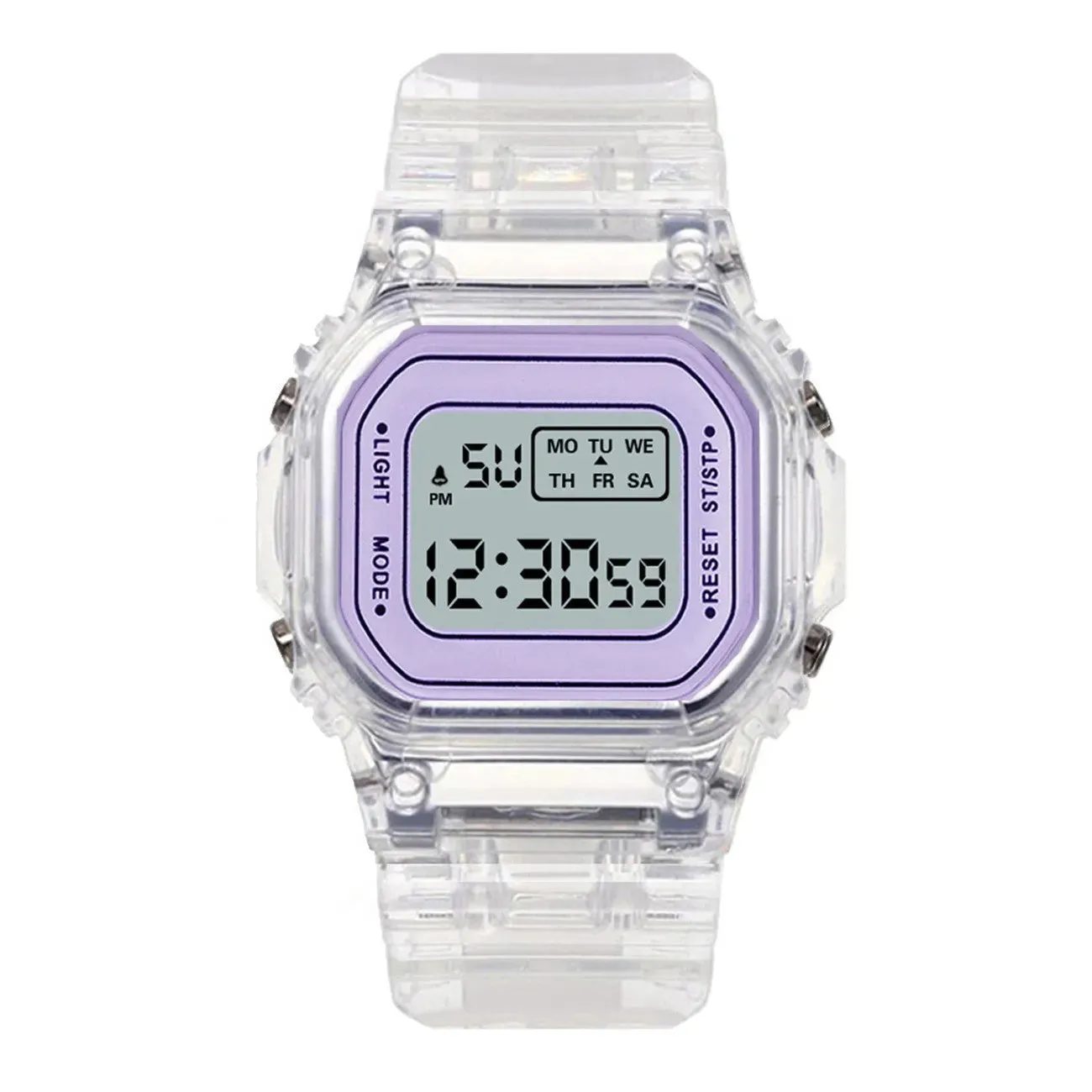 Gold Digital Sport Watch for Men & Women