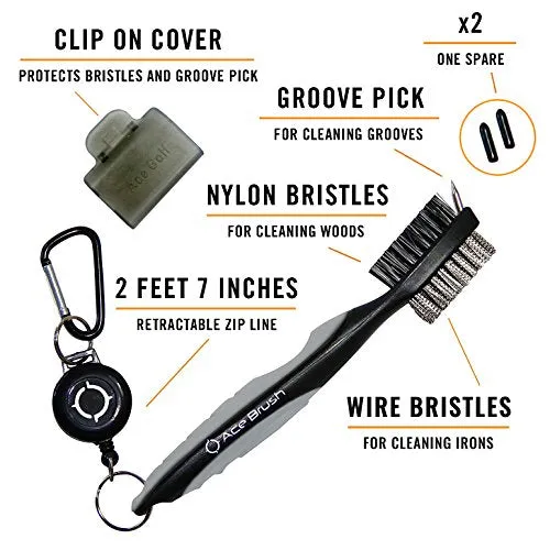 Golf Club Cleaner Set (Gray)