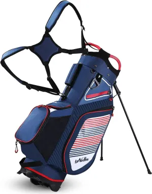 Golf Stand Bag with 14 Way Divider, Waterproof Durable Portable Golf Bag for Men, Lightweight Golf Club Travel Bags for Airlines