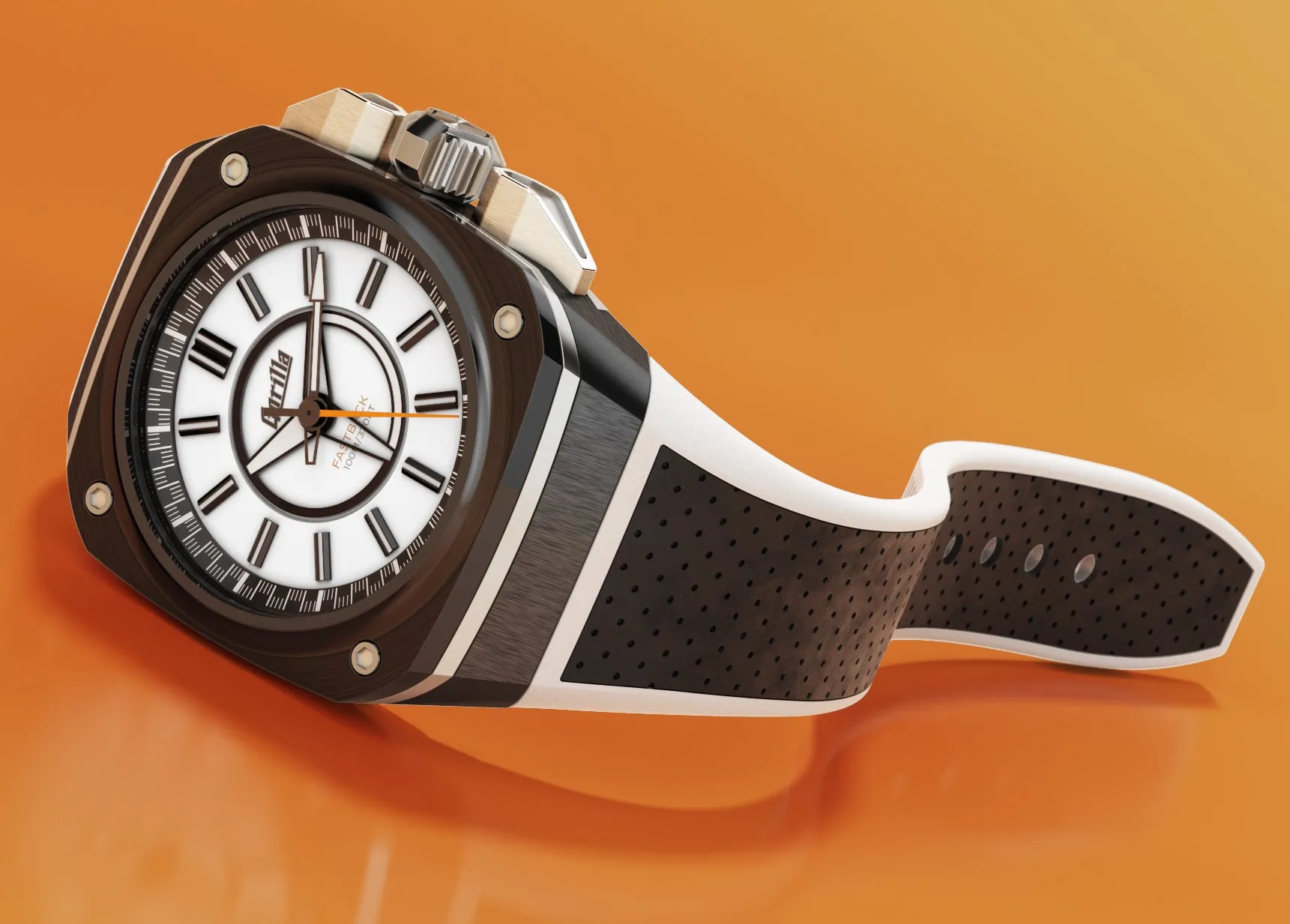 Gorilla Fastback Touring 39 Bianco Aurelia Limited Edition Watch