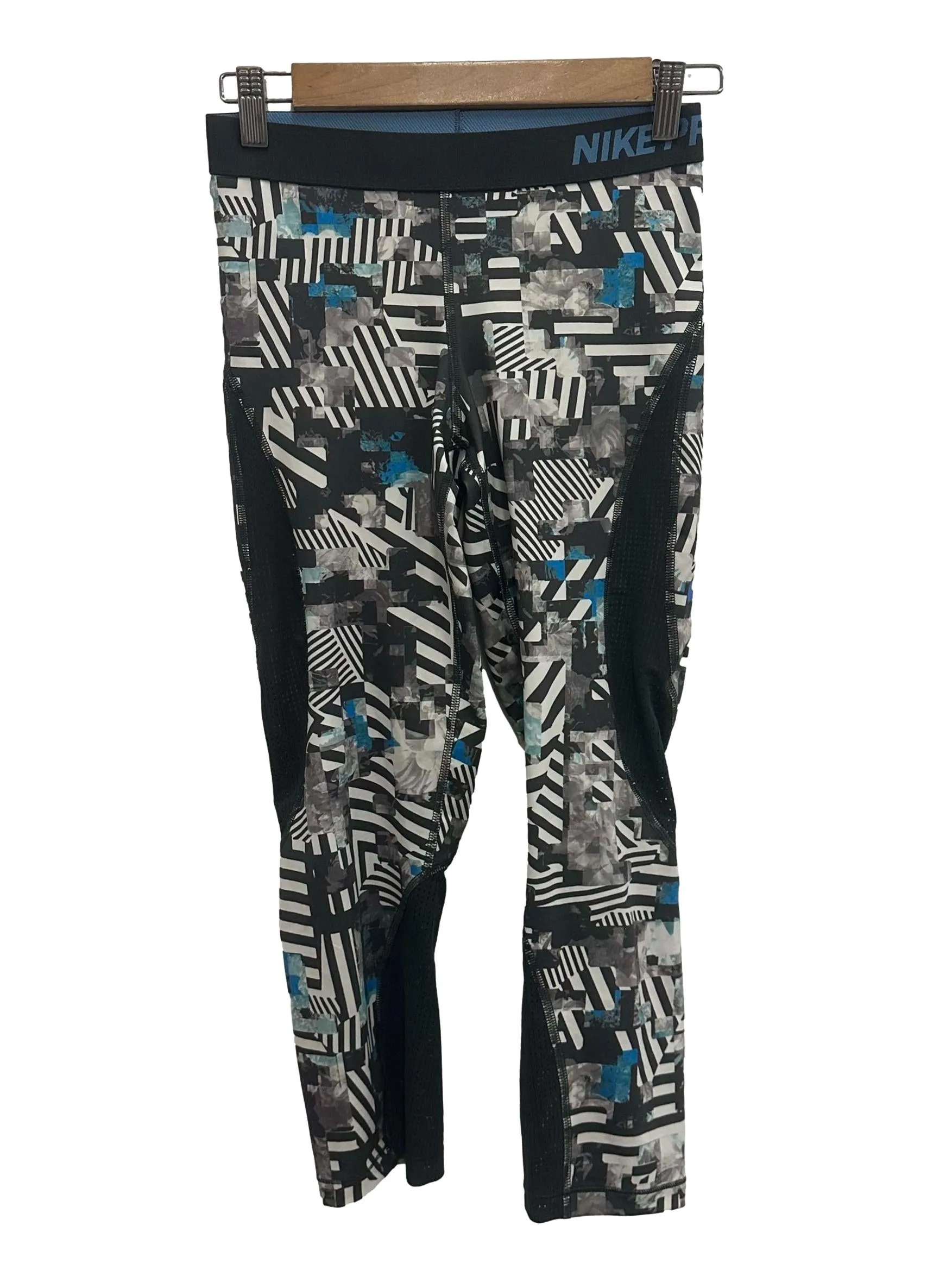 Grey Nike Pro Long Tights