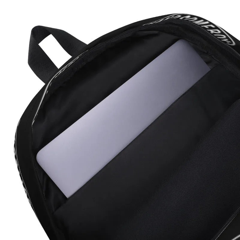 HANDSOMEBOY® ORIGINALS AOP BACKPACK - BLACK