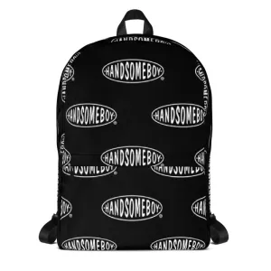 HANDSOMEBOY® ORIGINALS AOP BACKPACK - BLACK