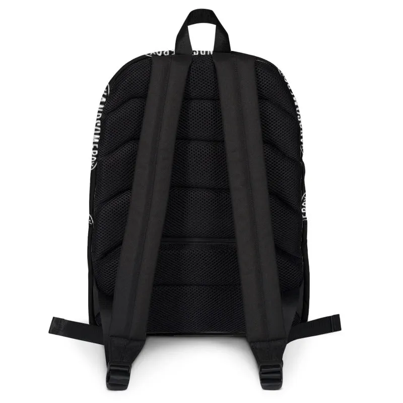 HANDSOMEBOY® ORIGINALS AOP BACKPACK - BLACK