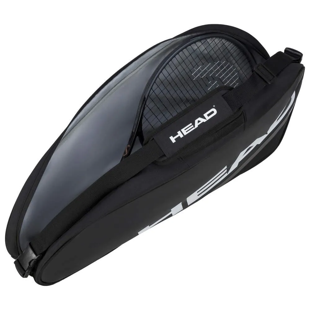 HEAD Tour Badminton Racket Bag S - Black / White