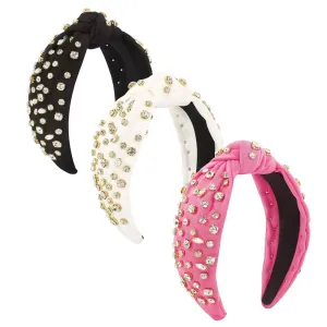 Headbands| Rhinestone Knot Headband- assorted | Mavi Bandz