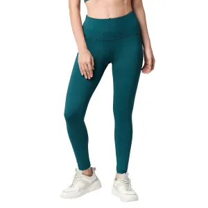 High Waist Ankle Length Sports Leggings With Pockets