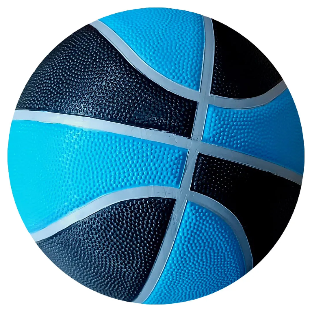 Hit Sport Trainer Blue Basketball Size 5 | 10 Pack with Carry Bag