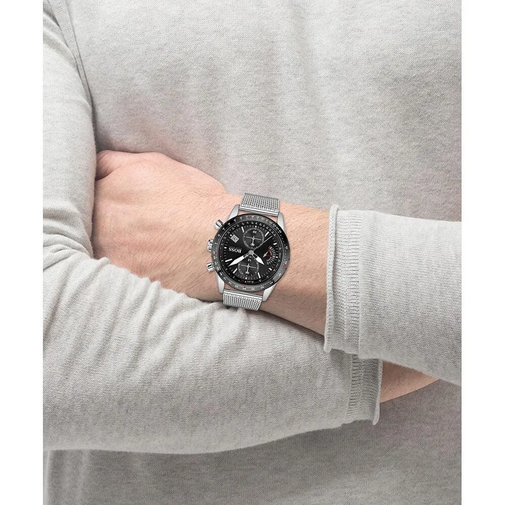 Hugo Boss 1513886 Pilot Edition Quartz Men's Watch
