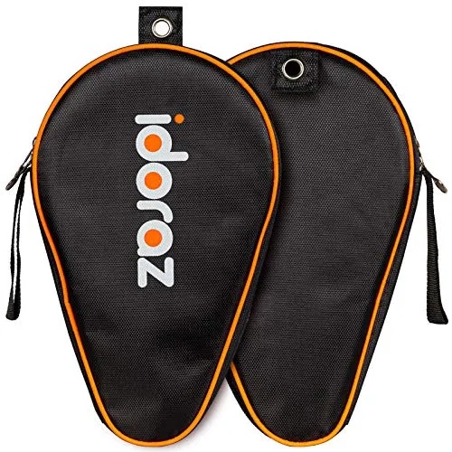 Idoraz Ping Pong Paddle Case - Best Table Tennis Paddle Cover for Your Racket - Waterproof Material Bag