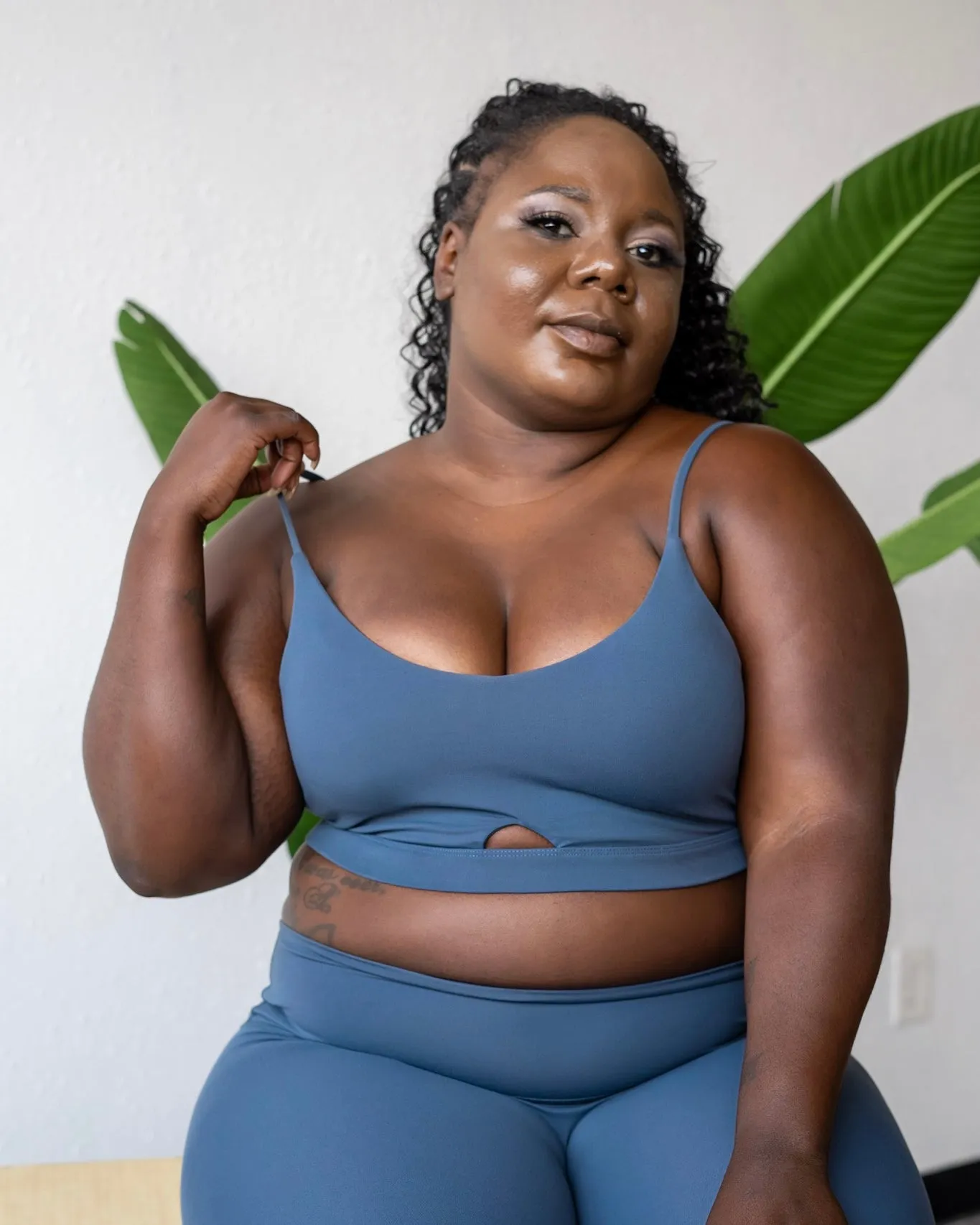 Ignite Sports Bra- Capri Blue