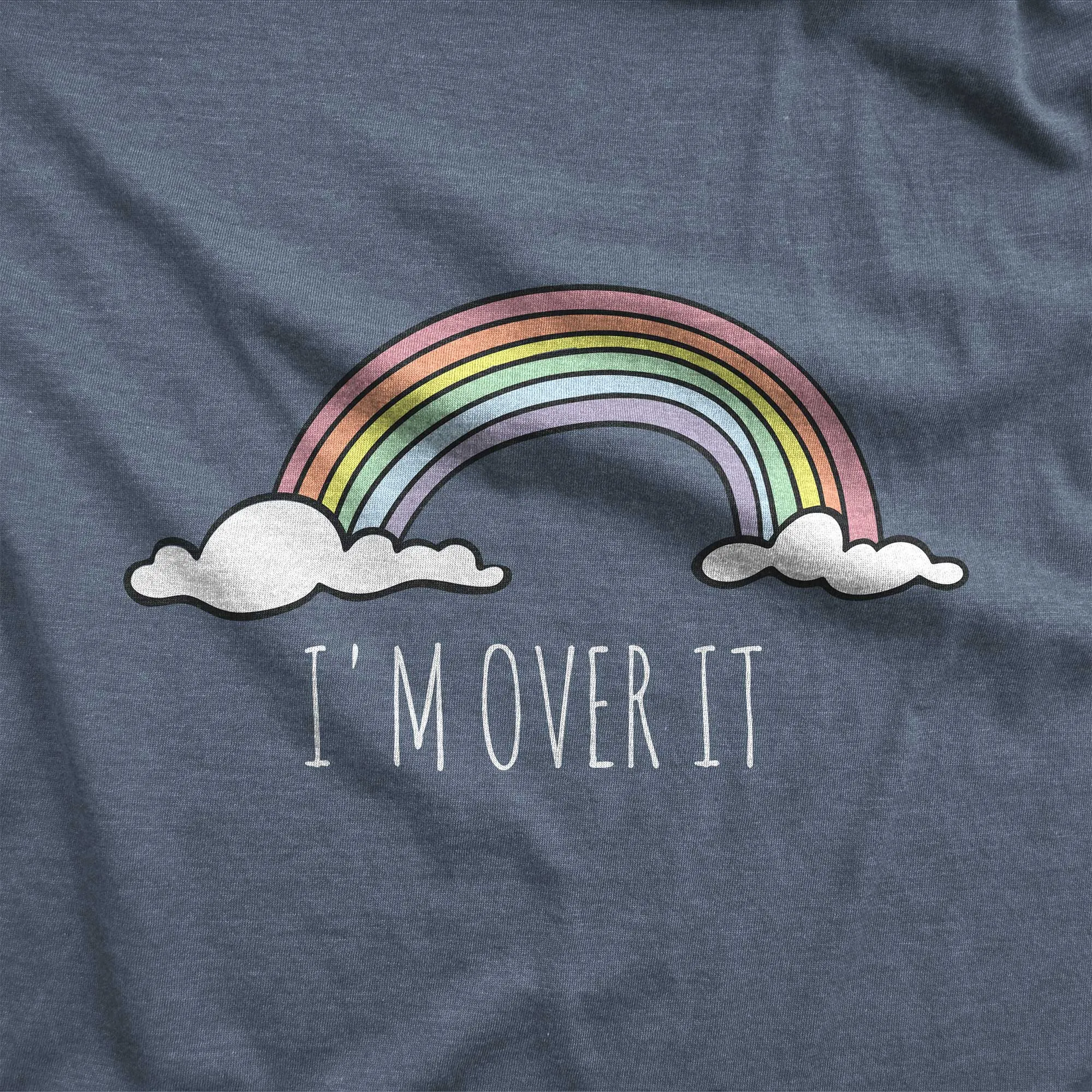I'm Over It Rainbow - Women's Triblend Racerback Tank