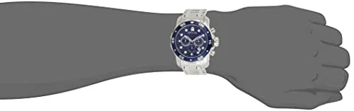 Invicta Men's 0070 "Pro Diver Collection" Stainless Steel and Blue Dial Watch