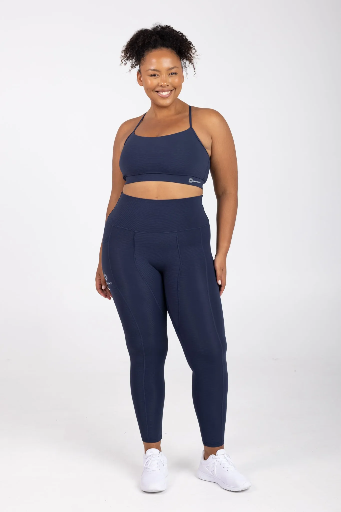 invisiSweat Full Length Tights - High Waisted Statement Navy (size down)