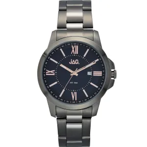 Jag Gunmetal Grey Black Dial Men's Watch J2157A