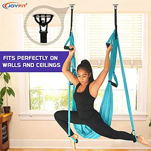 JoyFit Suspension Strap Trainer Wall Mount Anchor Bracket Hook