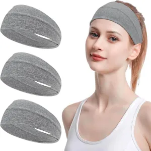 JOYOYO Unisex Headbands for Women's Hair Soft Stretchy Fabric Kylie Head Band Bandeaux Hair Accessories for Workout Gym Yoga Hair Band,100% Pure Cotton