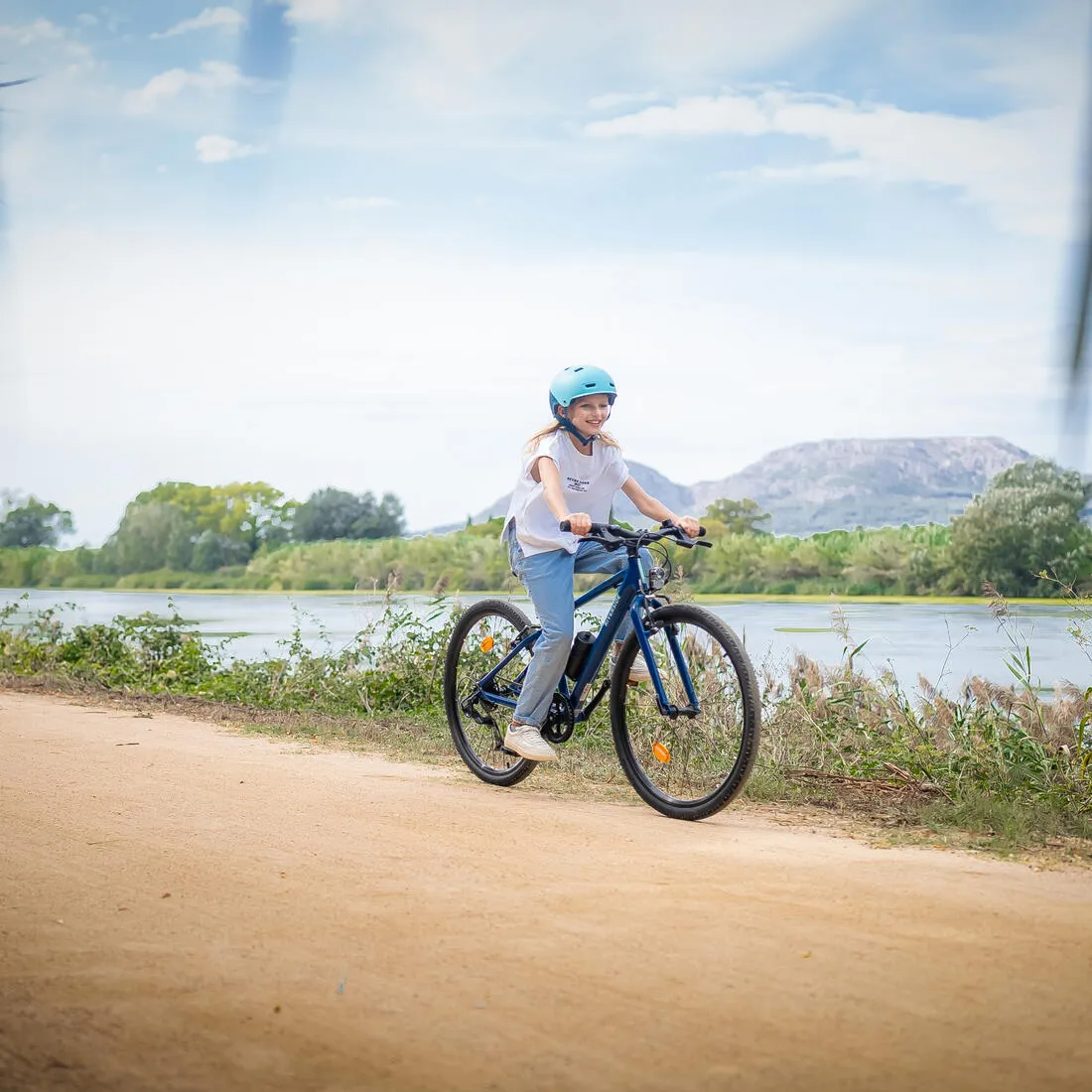 Kids' 9-12 Years 26" Hybrid Bike Riverside 900