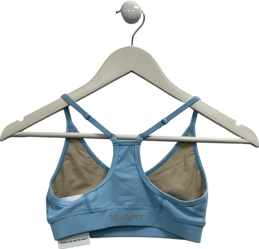 KlxxFit Blue Sports Bra UK S