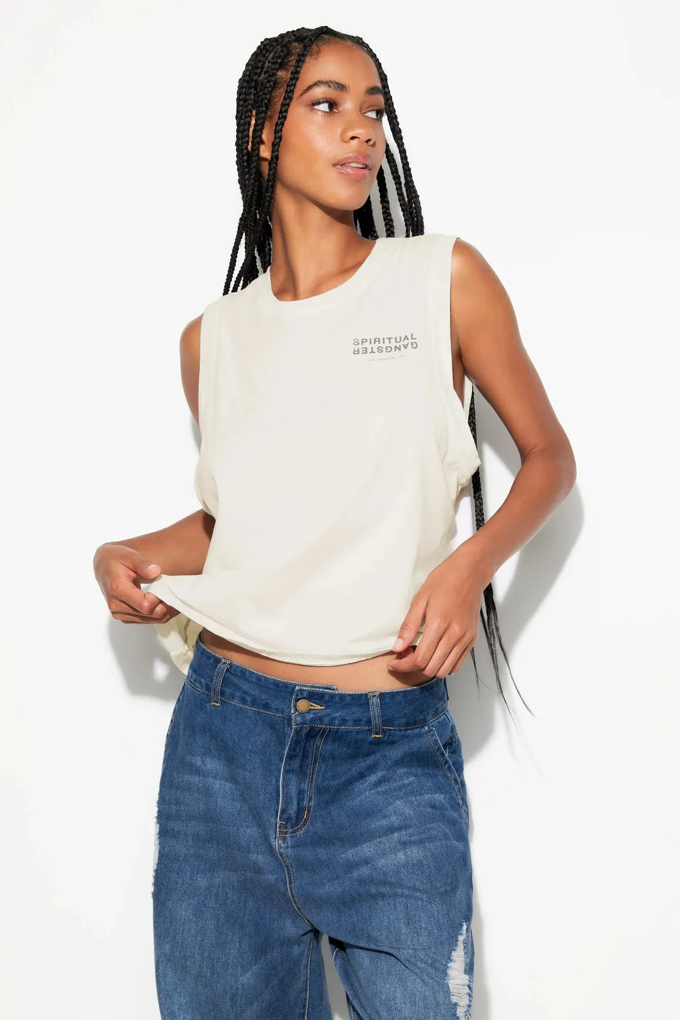 LA Jagger Crop Tank