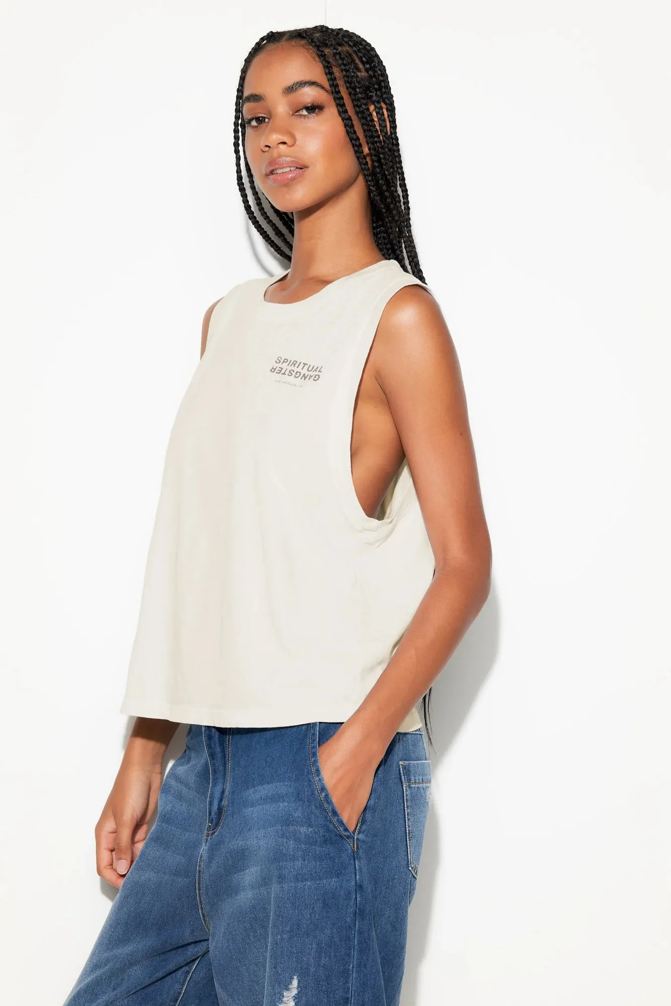 LA Jagger Crop Tank