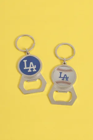 LA SPORTS BOTTLE OPENER KEYCHAIN