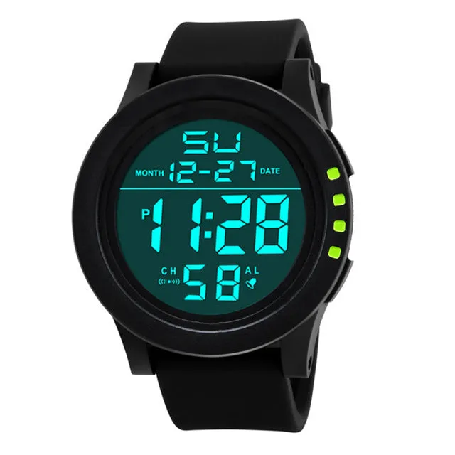 LED Waterproof Wrist Watches Men Luxury Sports Watch Men Analog Digital Military Silicone Army Sport Relogio Masculino For Gifts