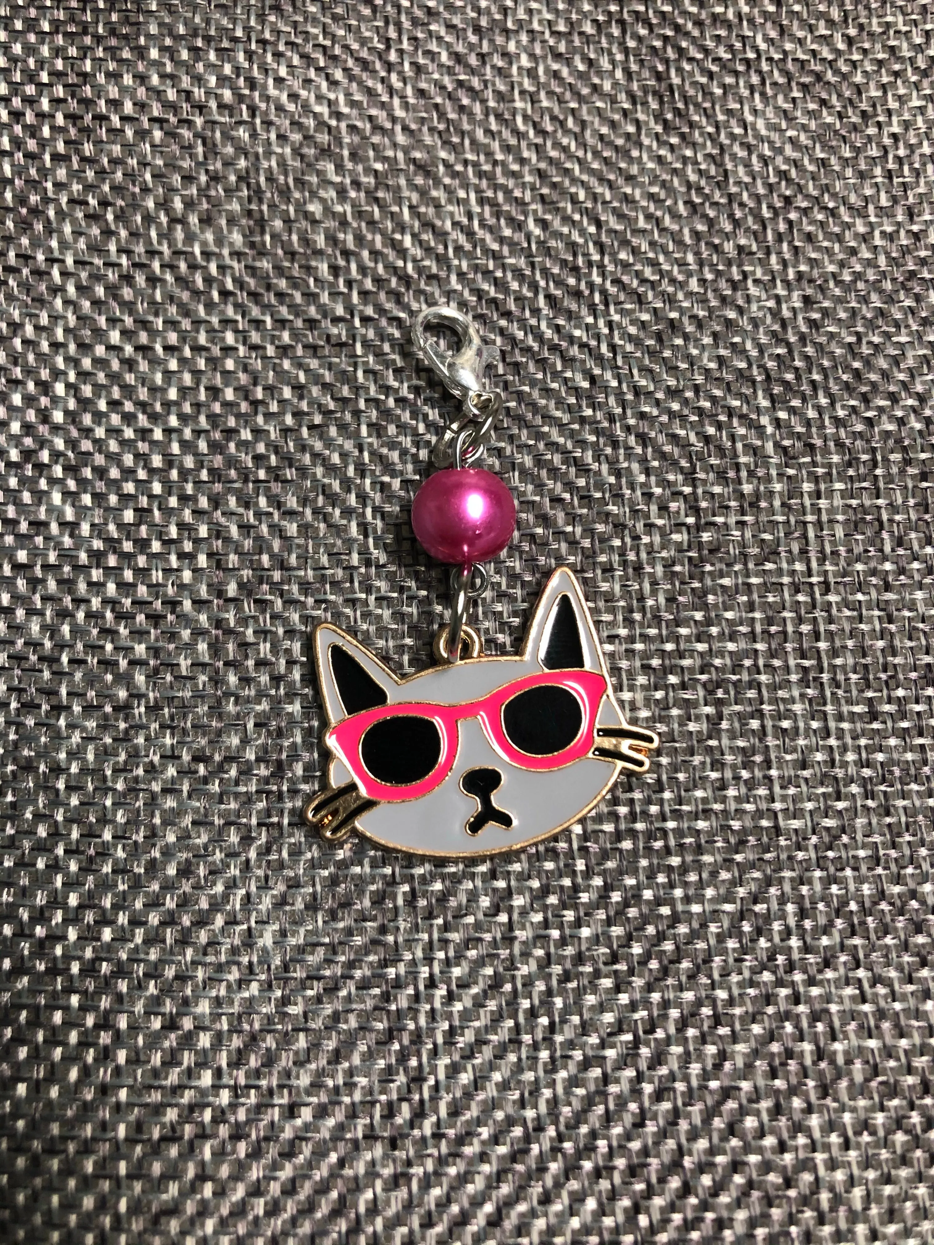 Let Love Enamel Zip Charm