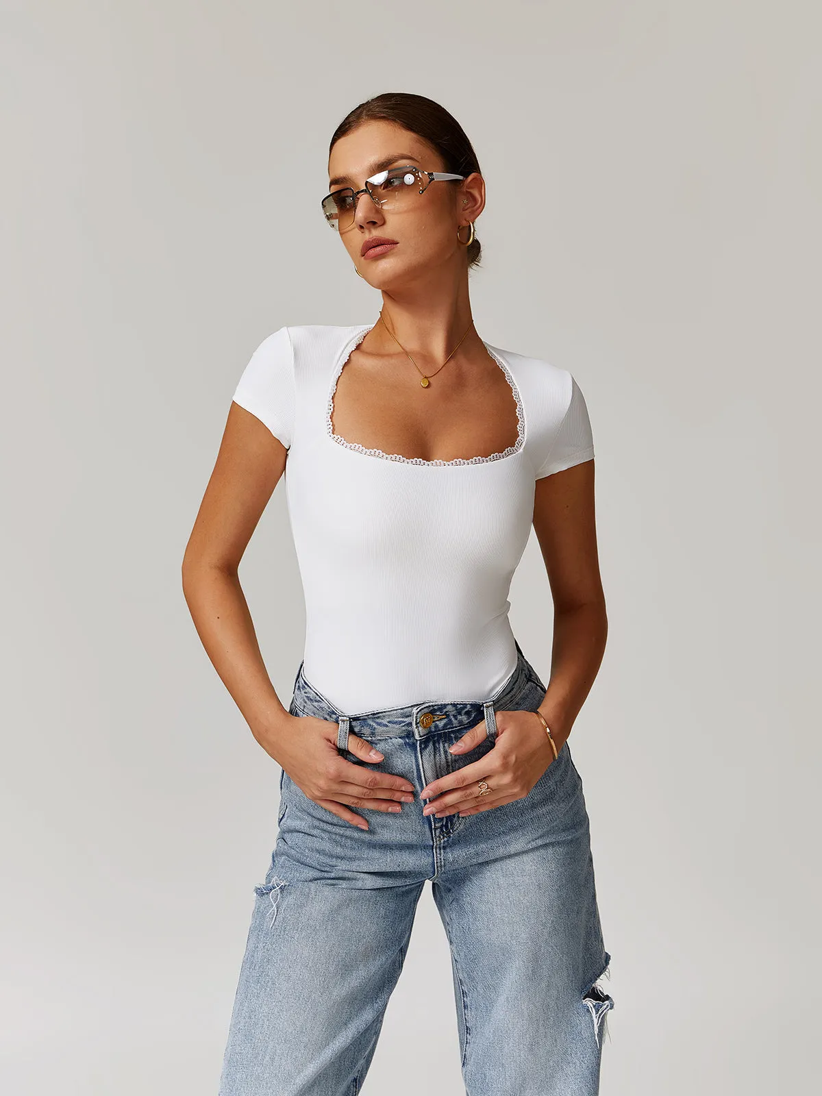 Lettuce Trim Slim Active Jumpsuit