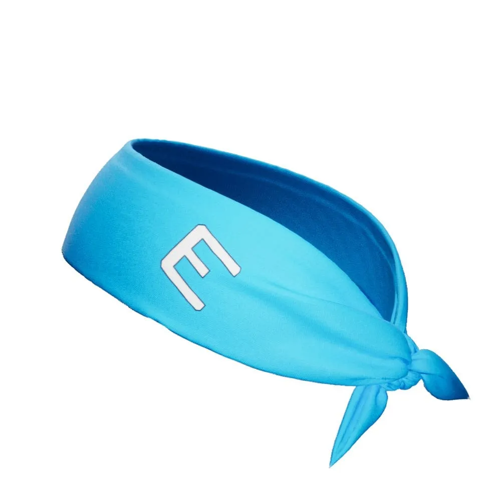 Light Blue Tie Headband | Elite Athletic Gear