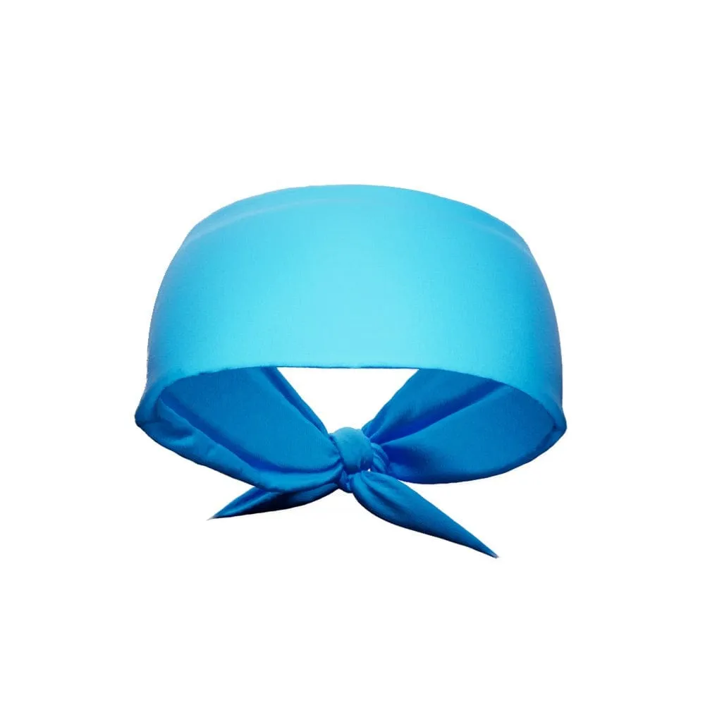Light Blue Tie Headband | Elite Athletic Gear
