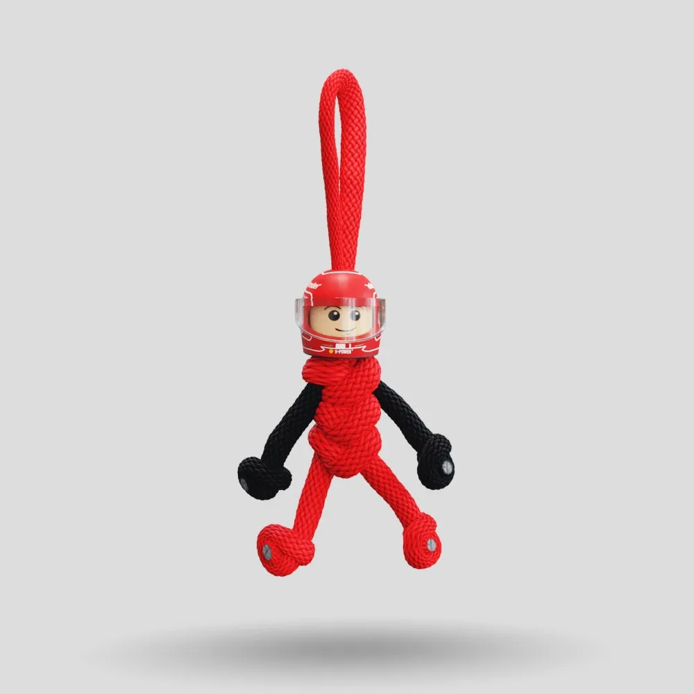 Limited Edition Charles Lerclerc Racing Paracord Buddy Keychain