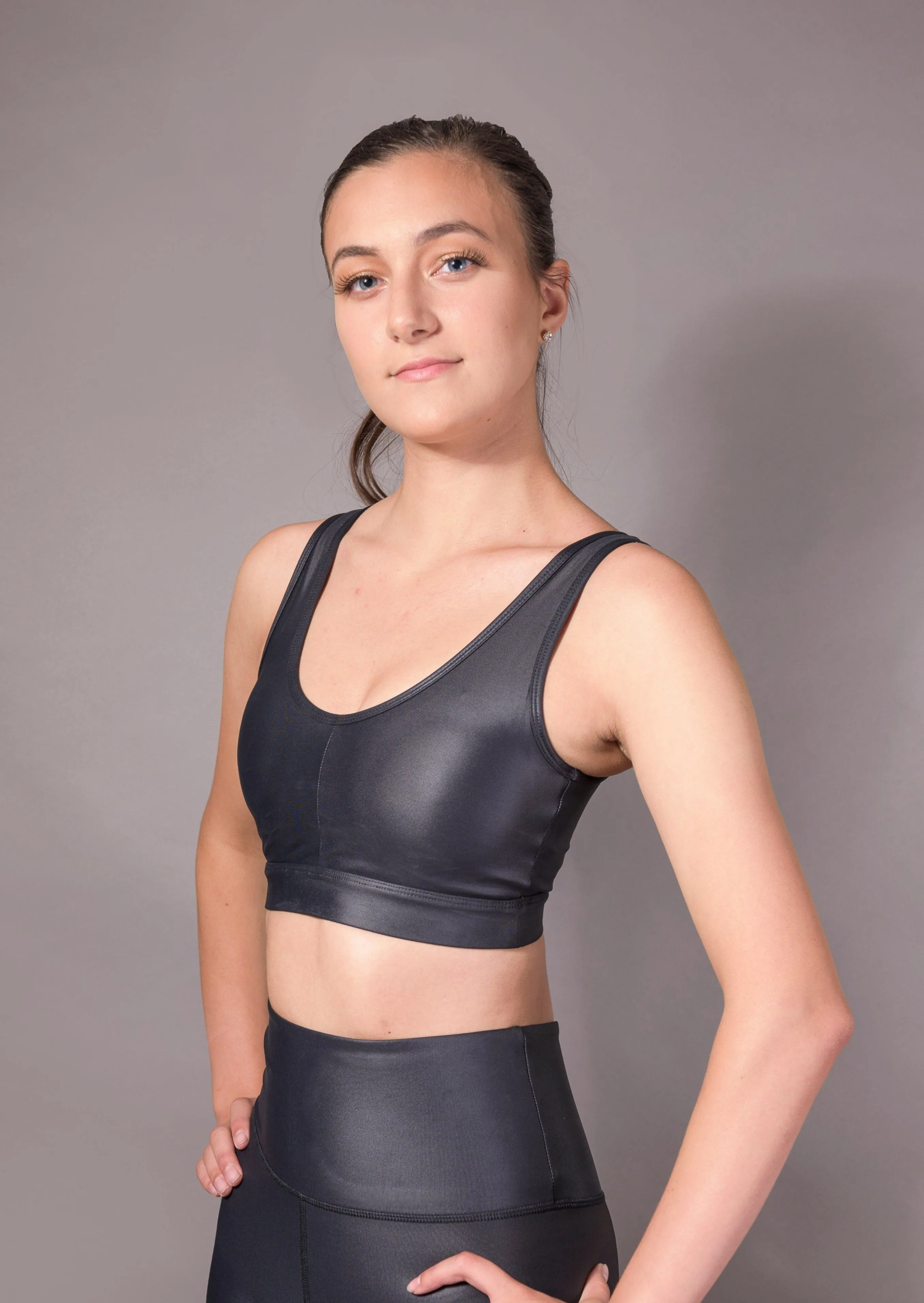 Liquid bra in black