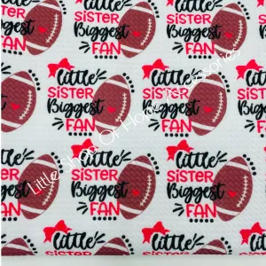 Little Sister ~ Biggest Fan Headbands   Scrunchies