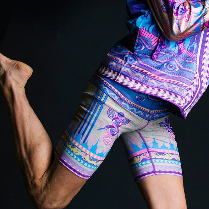LOGIC LATTICE UNISEX BIKE SHORTS
