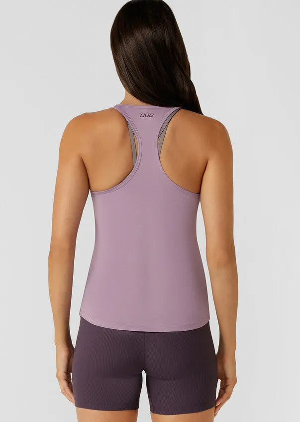 Lorna Jane Take Charge Mesh Active Tank - Dusted Violet