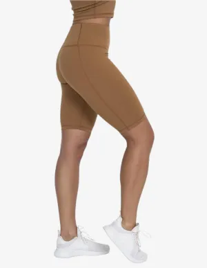 LUSH BIKER TIGHTS LATTE