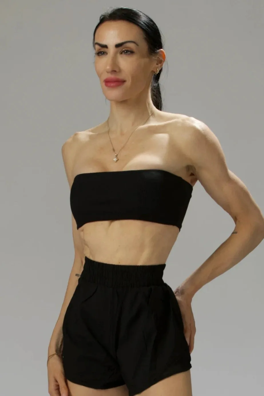 Luxe Ribbed Bandeau