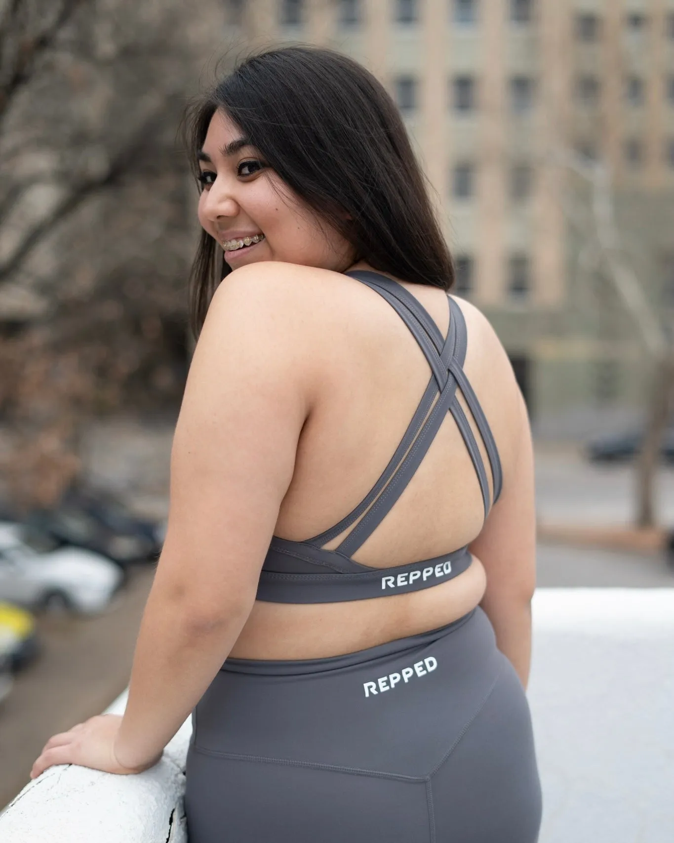 Luxe Sports Bra - Agate