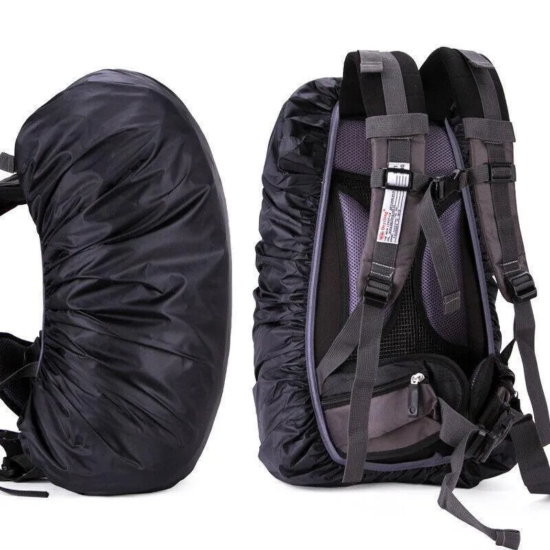 M Size Outdoor Foldable Backpack WaterProof Rain Cover Rucksack Camping Travel Bag