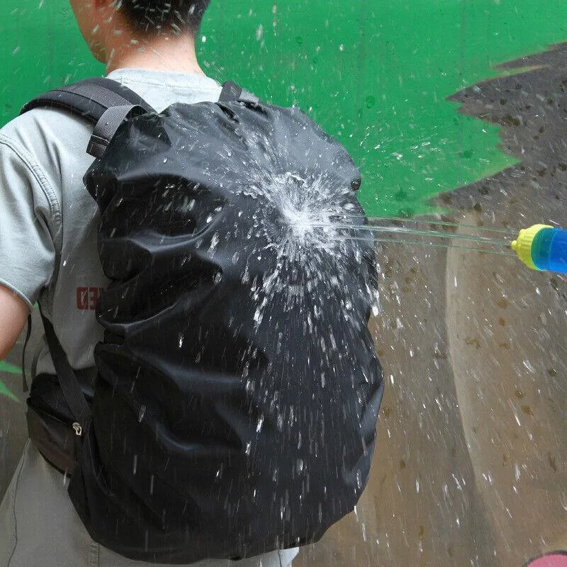 M Size Outdoor Foldable Backpack WaterProof Rain Cover Rucksack Camping Travel Bag