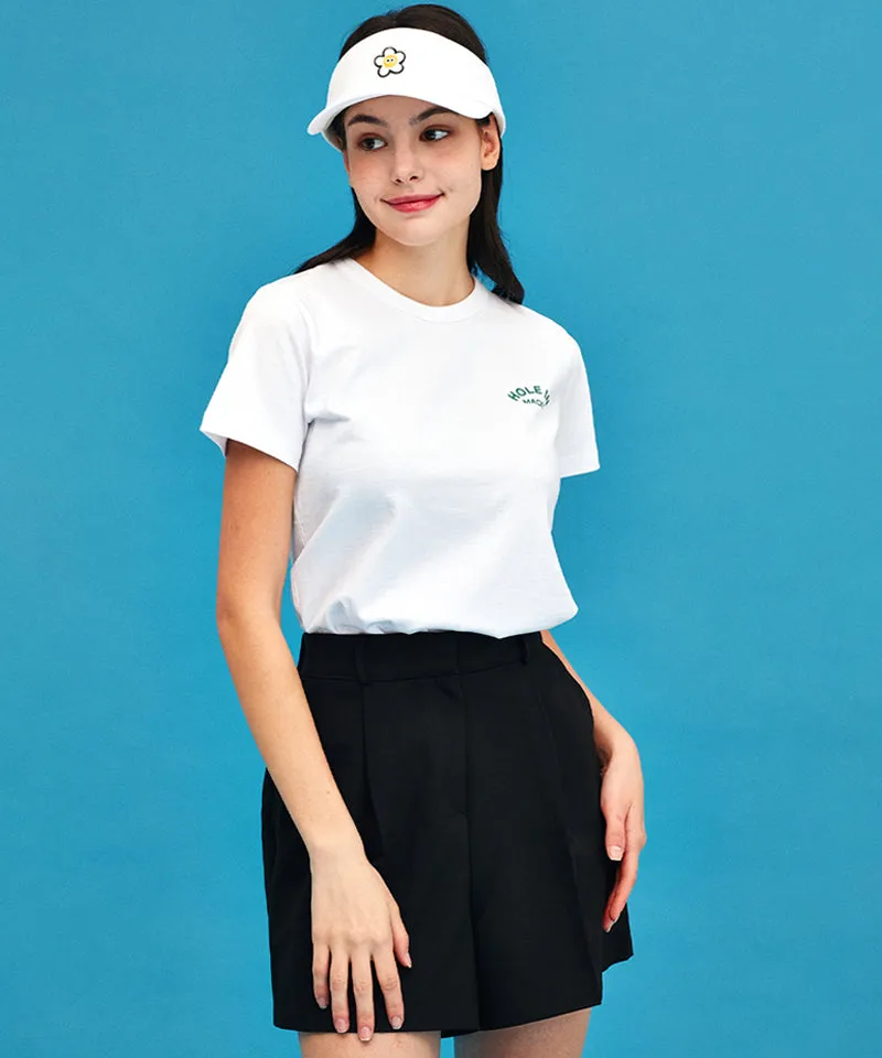 MACKY Golf: Basic Pintuck Shorts - Black
