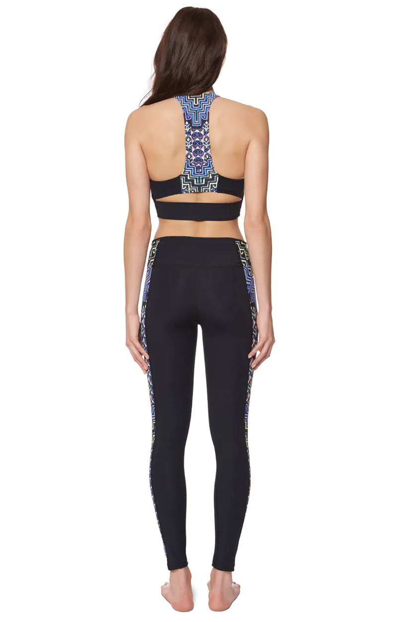 Mara Hoffman Active Combo Panel Legging