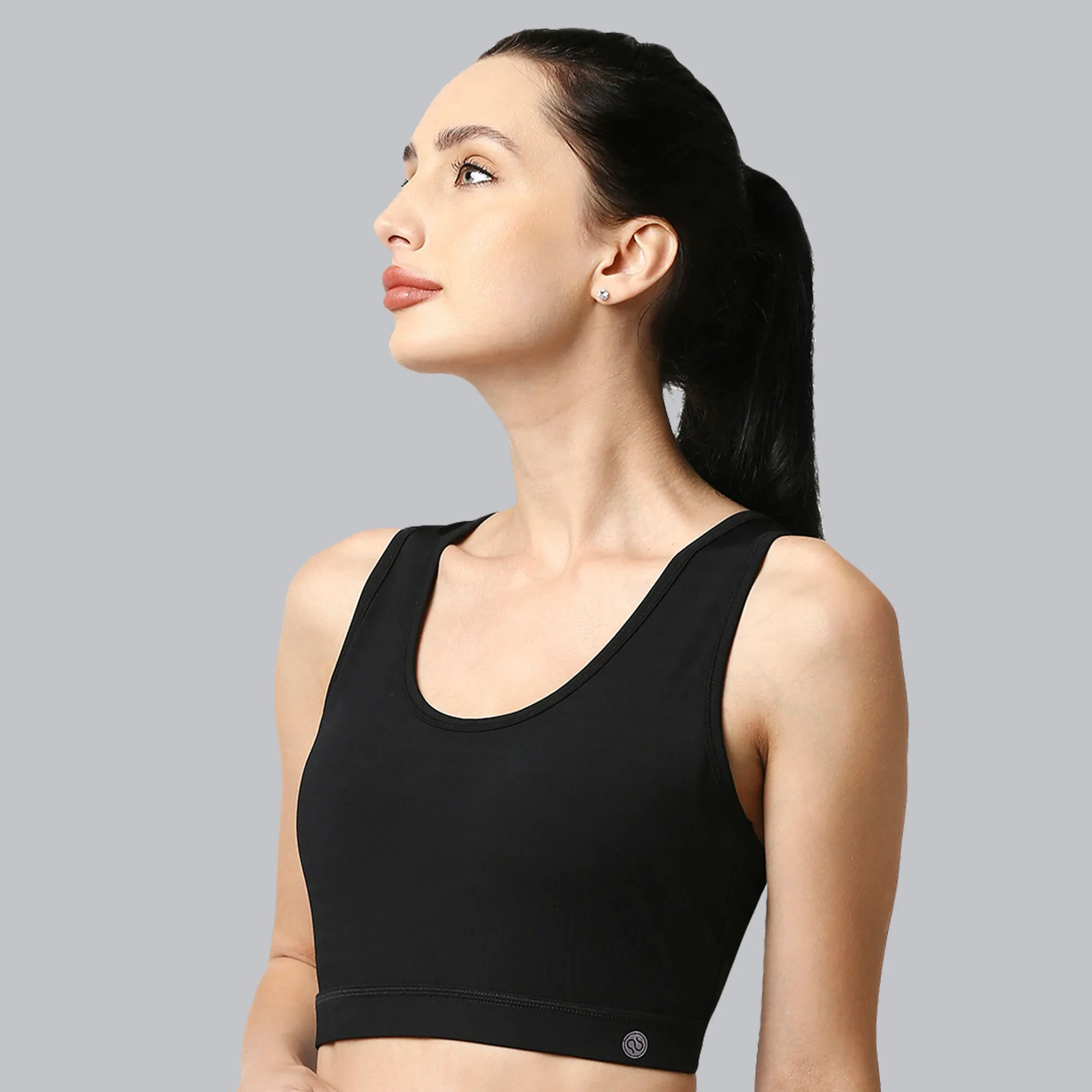 Medium Impact Racerback Sports Bra with Removable Cups