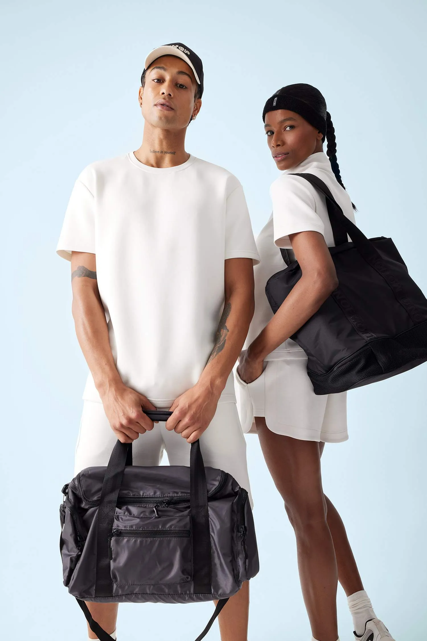 Men's Twill Sports And Travel Bag